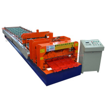 Factory direct prices building metal tile full automatic roof sheet glazed tile roll forming machine